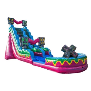 Level Up 19 FT Inflatable Water Slide